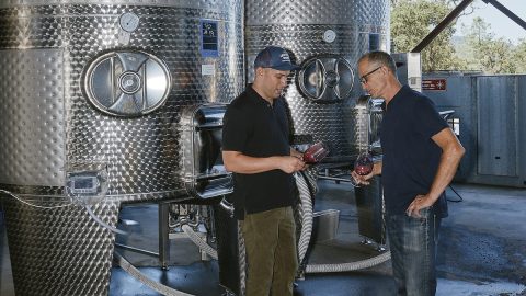 The father-son winemaking duo of Ad Vivum
