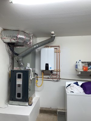 Photo of Repipe Home Hero - Plumbing & Pipe Specialist - San Diego, CA, US. Tankless Water Heater Installation In Rancho Bernardo