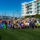 2020 Halloween masked costume WOD. In the middle of the pandemic, we still brought member together at our outdoor location & had a blast! 