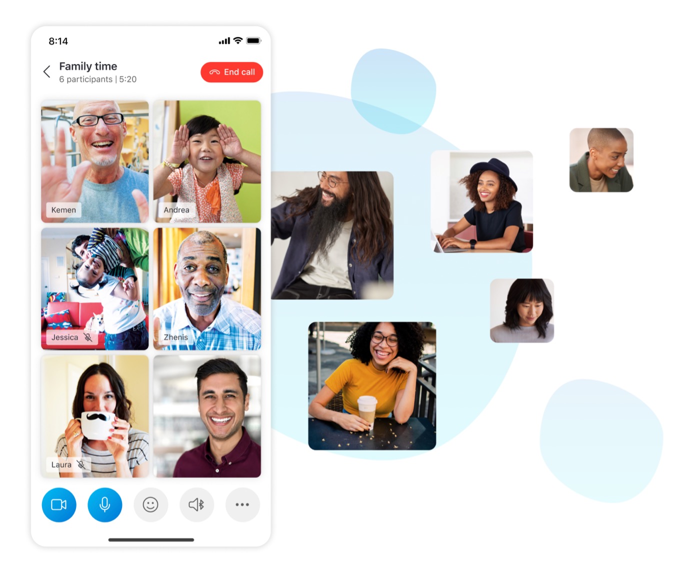 Skype has been redesigned with fresh illustrations, improved performance and new features such as real-time translation, QR code sharing, and personalized news articles in Today tab.