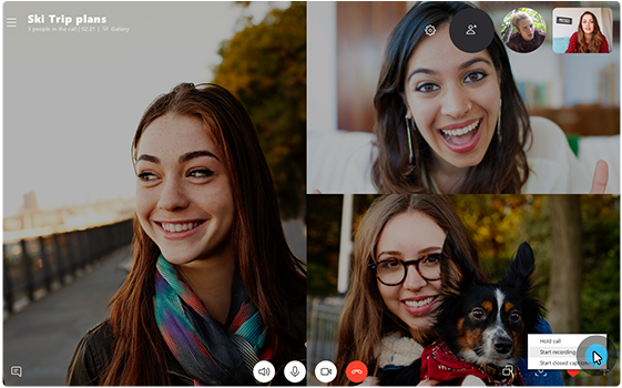 Call recording is now in Skype. Capture, share or download your memories.