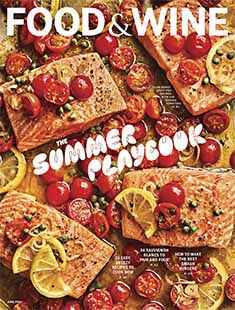 Latest issue of Food and Wine 