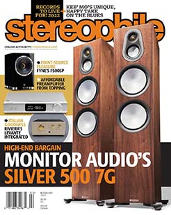 Latest issue of Stereophile Magazine