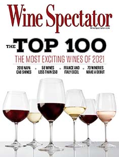Latest issue of Wine Spectator Magazine