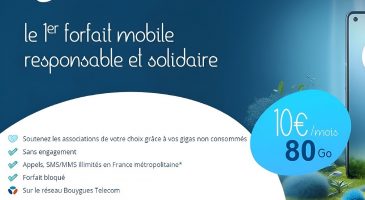 Profitez de plus de data (80 Go) pour le même prix avec le forfait Source Mobile à 10€