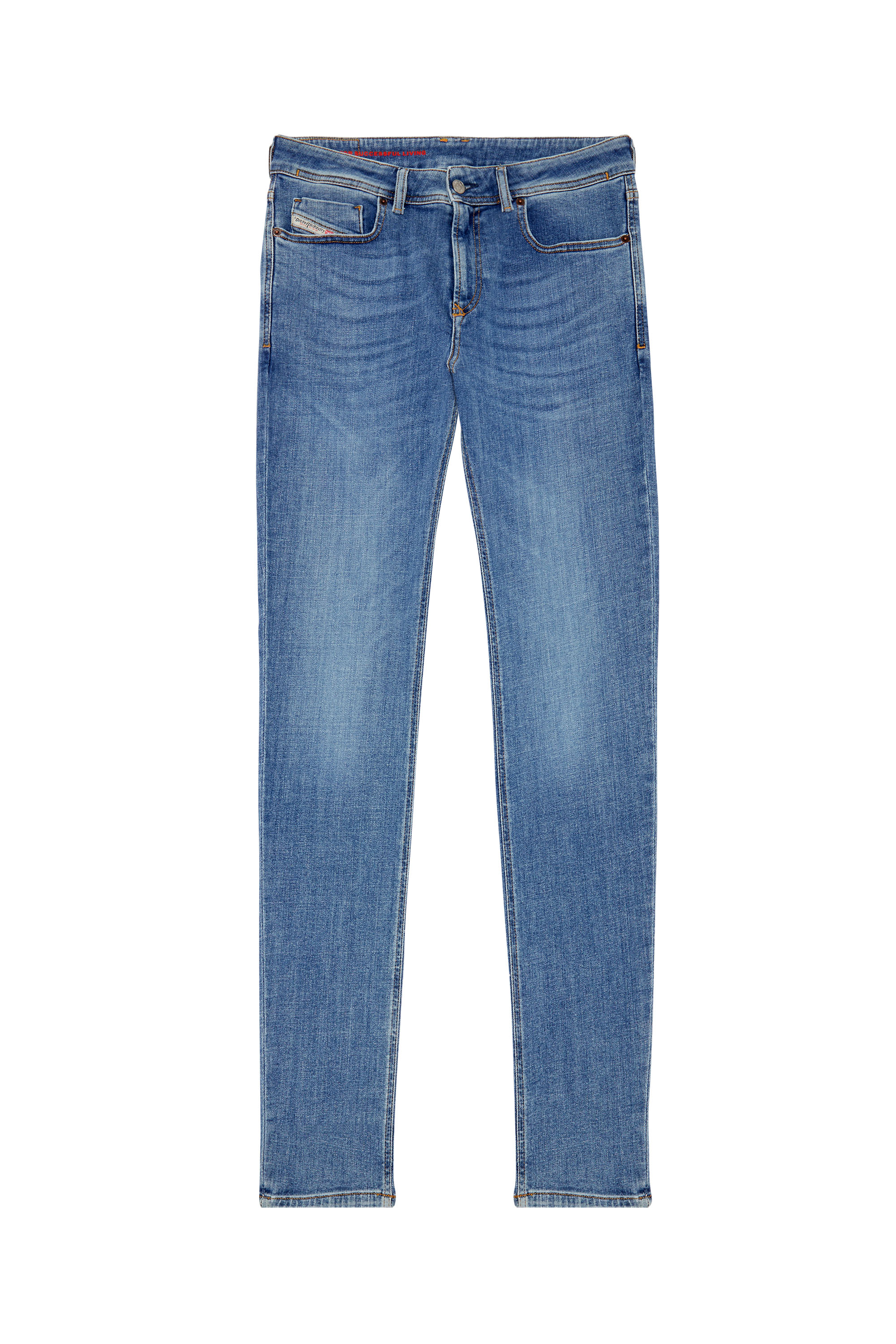 Diesel - Skinny Jeans 1979 Sleenker 09C01, Medium blue - Image 3