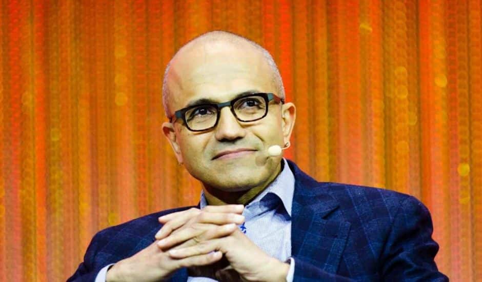 Satya Nadella, dirigeant de Microsoft.