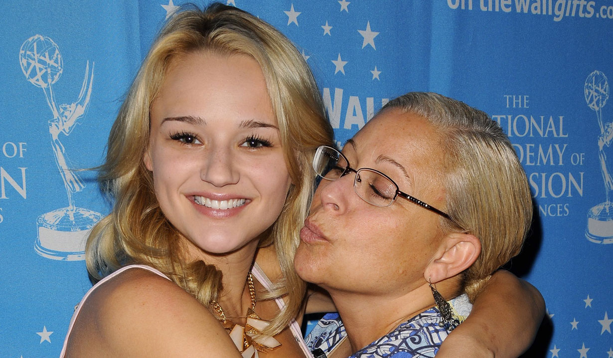hunter king and mom Y&R