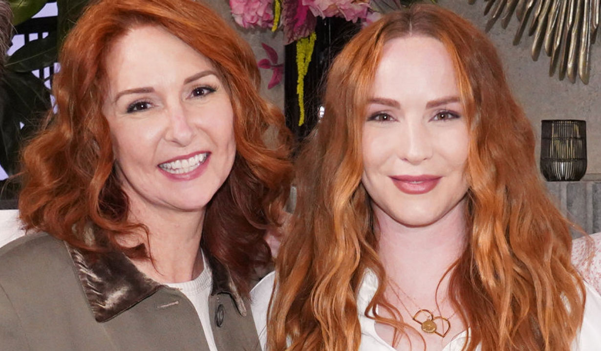 Camryn Grimes and her mom yr