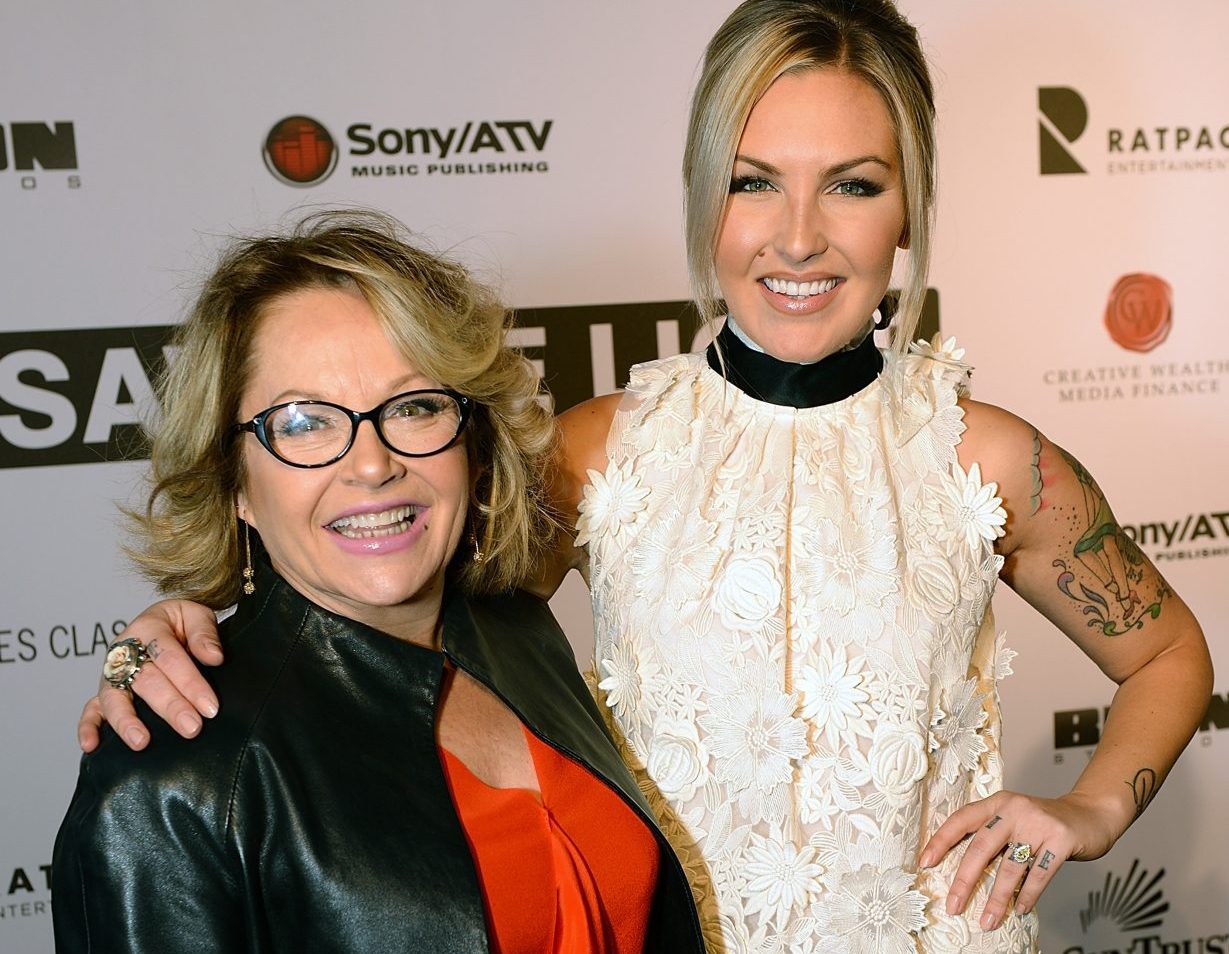 NASHVILLE, TN - OCTOBER 17: Charlene Tilton and her daughter Cherlis Lee attend the Nashville Premiere of "I Saw the Light" at The Belcourt Theatre on October 17, 2015 in Nashville, Tennessee. (Photo by Beth Gwinn/FilmMagic)