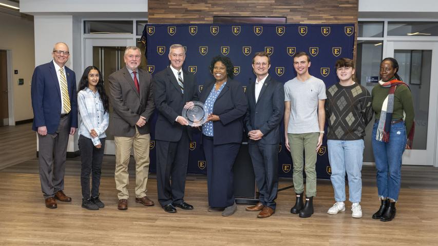 East Tennessee State University Receives Secretary of State’s Tennessee College Voter Registration Competition Award 