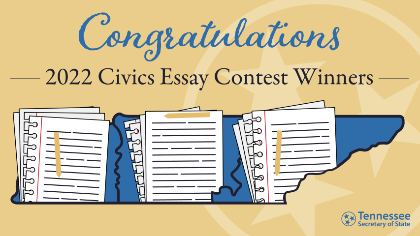 Secretary of State Announces Winners of the 2022 Civics Essay Contest