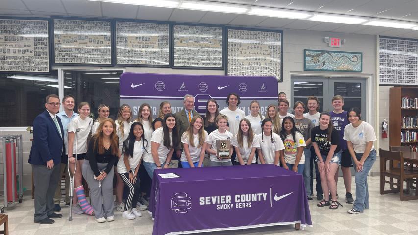 Sevier County High School Receives Secretary of State’s Anne Dallas Dudley Voter Registration Award