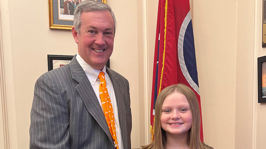 Secretary Hargett Presented Philadelphia Elementary School Student with Second-Place Award in Civics Essay Contest 