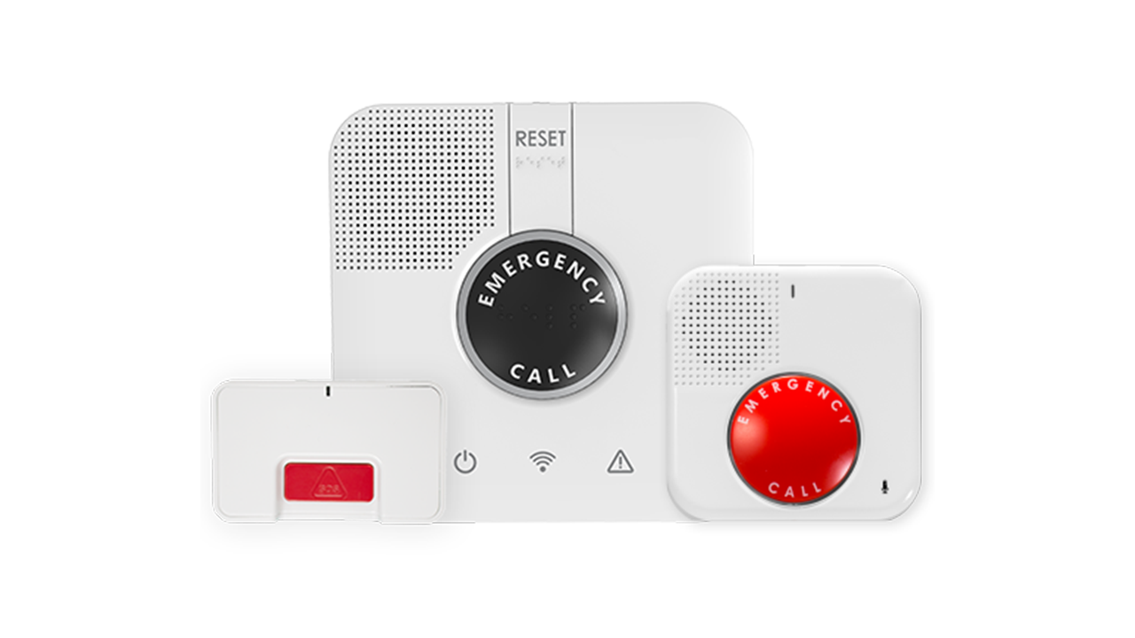 The GetSafe Medical Alert Starter system has everything you need to quickly access a live emergency response agent with the press of a button or by using your voice. - GetSafe Medical Alert Starter