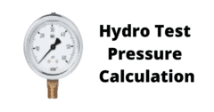 Read more about the article Hydro Static Pressure Calculation For Pressure Vessels and Piping