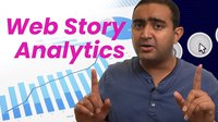 Man explaining Web Story analytics