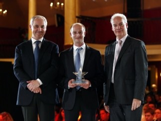 Paul Bergamo, à la tête de la fonderie de cloches CORNILLE-HAVARD, est élu prix « Coup de cœur » du public
