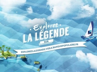 Banque Populaire, lauréat du prix Favourite Website Awards - Site of the Day - pour son animation en ligne « Explorez la légende »