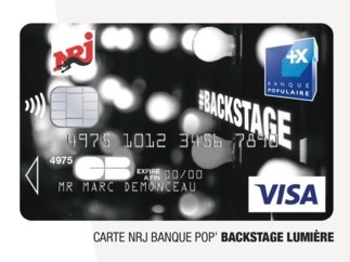 La Carte NRJ Banque Pop’ lance #BACKSTAGE
