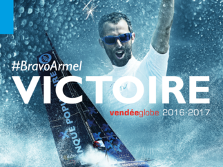 Armel Le Cléac’h vainqueur du Vendée Globe