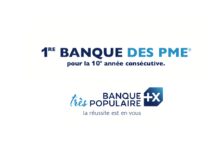 Banque Populaire, première banque des PME en France depuis 10 ans