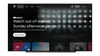 Google TV home screen promoting NFL Sunday Ticket on YouTube