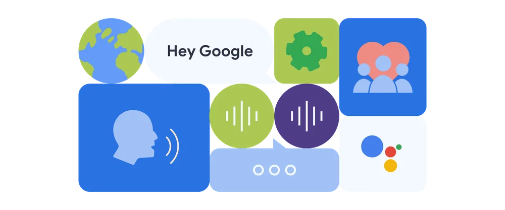 
                         
                           A group of icons, including a globe, speech bubbles, volume bars and the settings symbol.
                         
                       