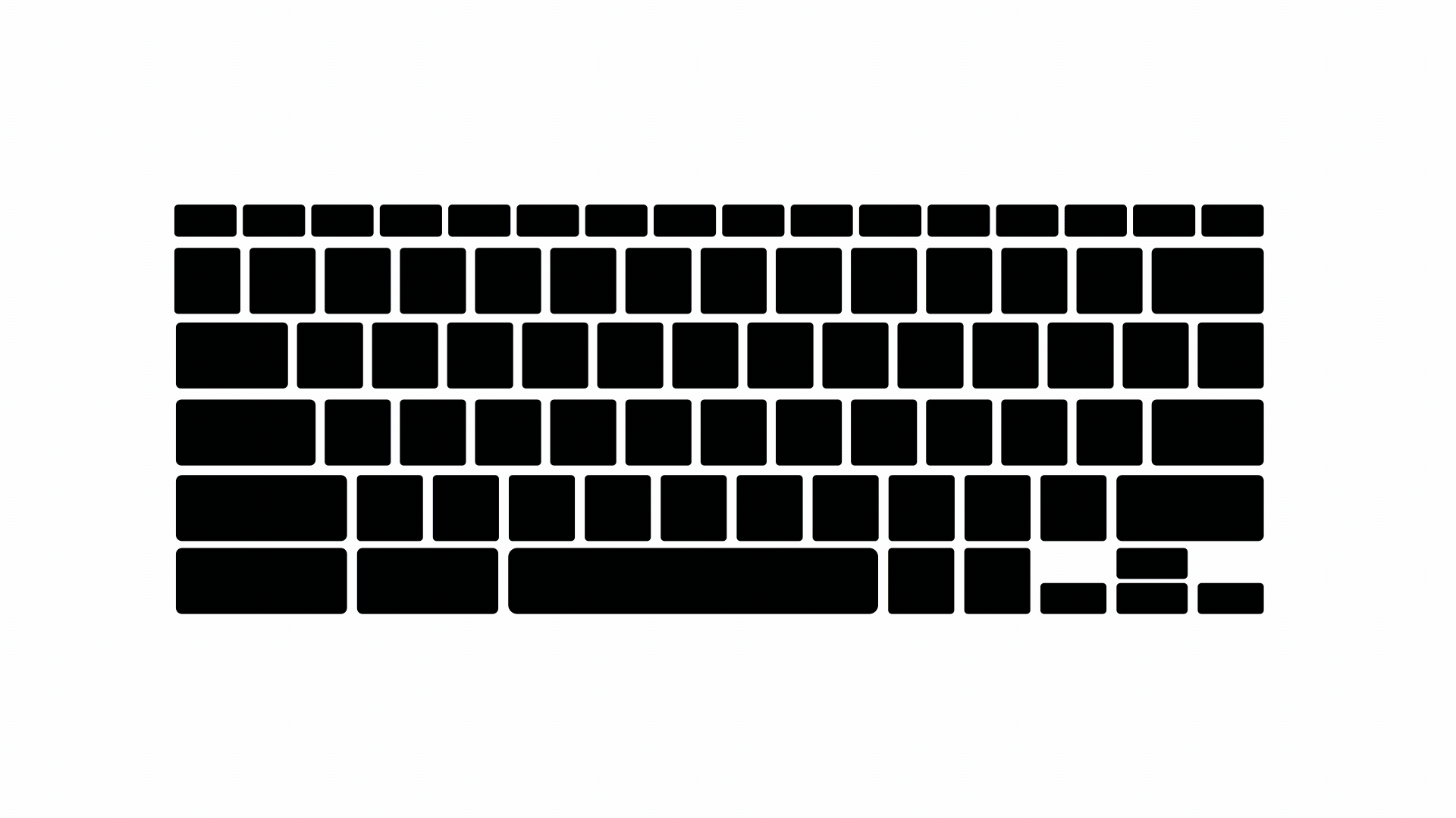 Keyboard backlight illustration