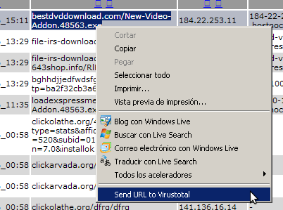 Internet Explorer Text files