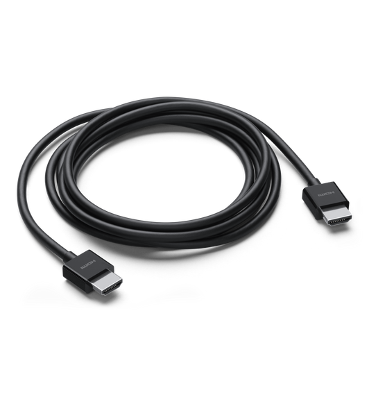 Belkin UltraHD High Speed 4K HDMI-kabelen er 4 meter lang for en enkel tilkobling mellom Apple TV 4K og TV-en.