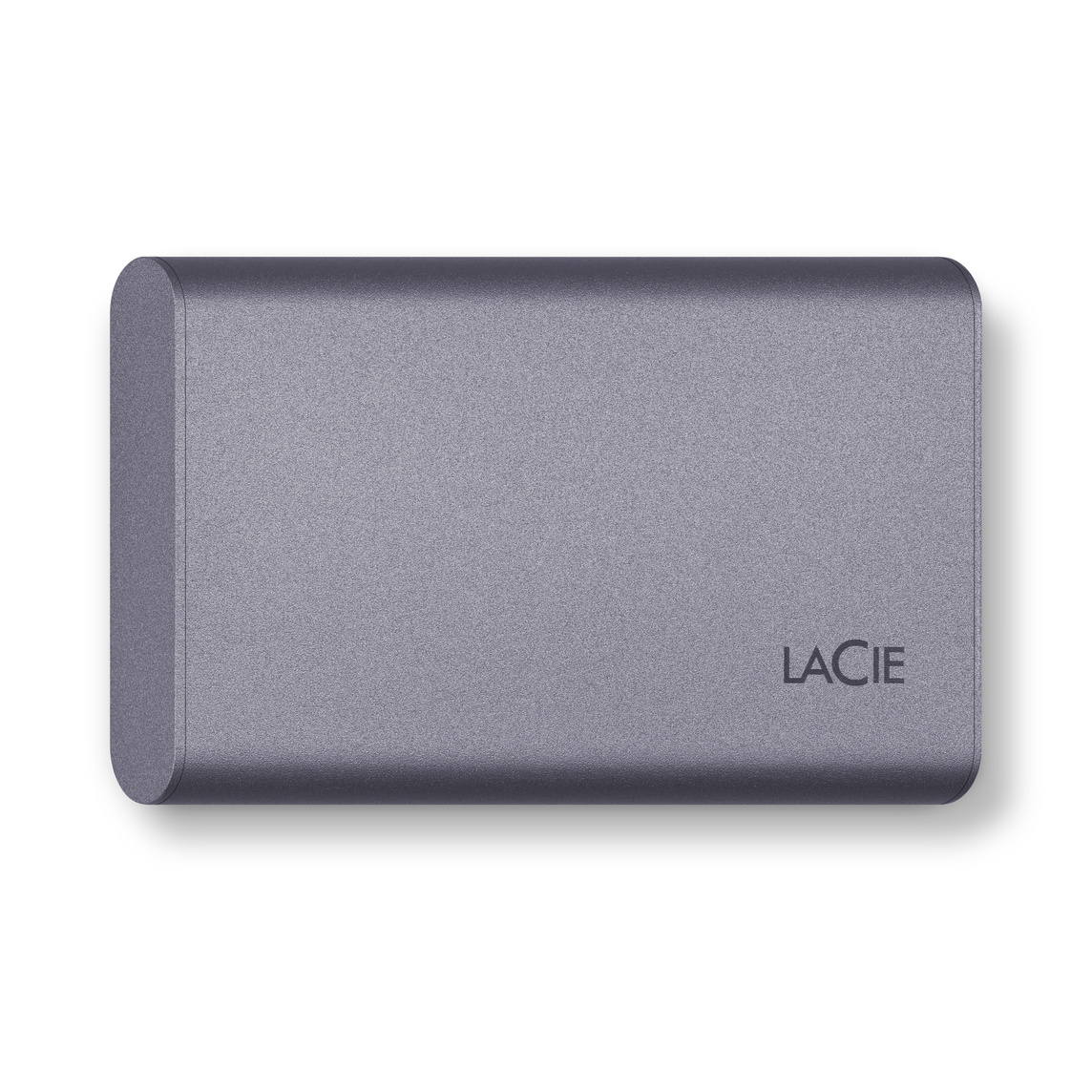 Le disque Mobile SSD Secure USB-C 500 Go de LaCie vous offre vitesses de transfert élevées et chiffrement matériel activé.