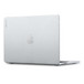 Vue oblique arrière de la coque Hardshell d’Incase pour MacBook Air, qui offre une protection légère et ergonomique sans entraver l’accès aux ports, voyants et boutons.