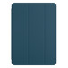 Widoczne od przodu etui Smart Folio w kolorze morskim do iPada Pro.
