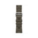 Kaki (greenish brown) Kilim Single Tour strap, supple leather with black stainless steel buckle.