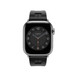 Kilim Single Tour Armband Noir (Schwarz) mit dem Zifferblatt der Apple Watch.