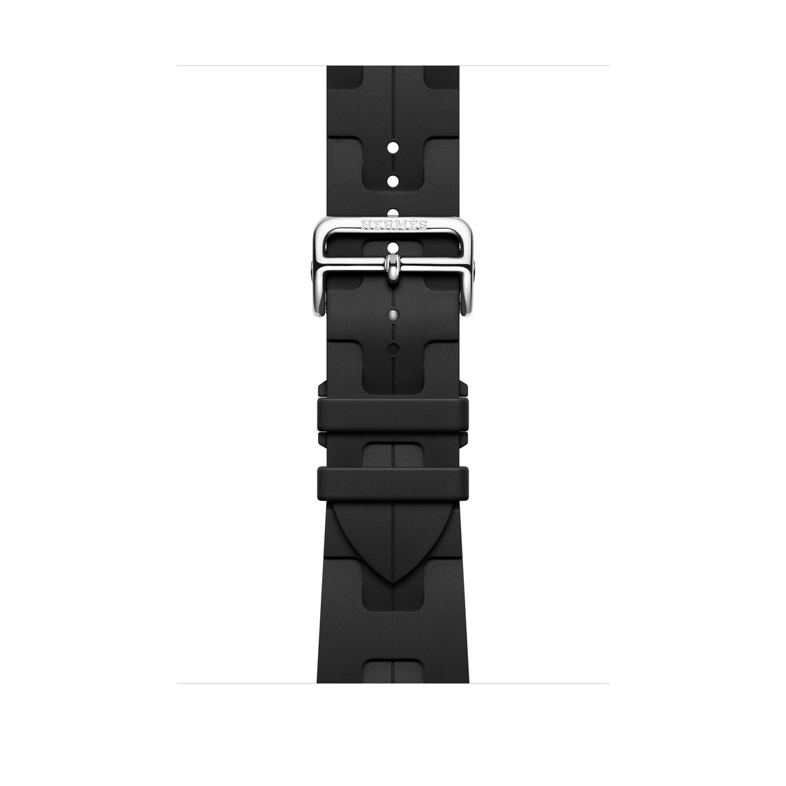 Kilim Simple Tour-armband i Noir (svart), med mjukt läder och spänne i svart rostfritt stål.