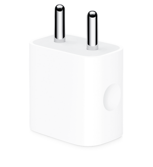 The Apple 20-watt USB‑C Power Adapter (with Type C plug) offers fast, efficient charging at home, in the office or on the go.