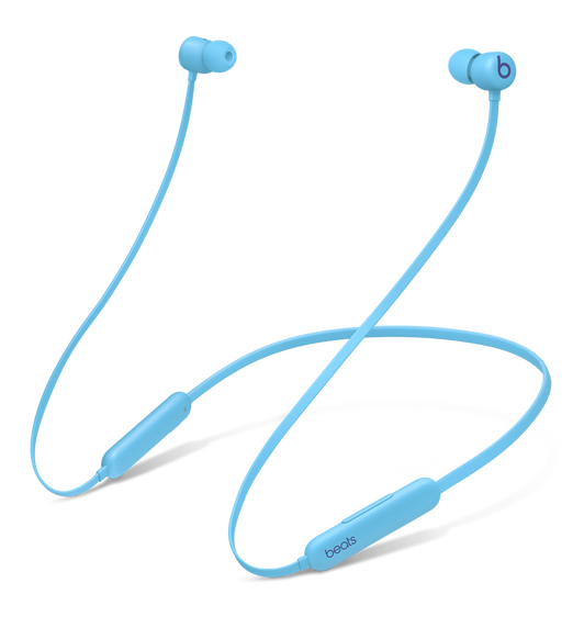 Gli auricolari wireless per un ascolto non stop Beats Flex, color azzurro etere, presentano un’acustica a doppia camera con un’eccezionale separazione stereo, e bassi ricchi e precisi.
