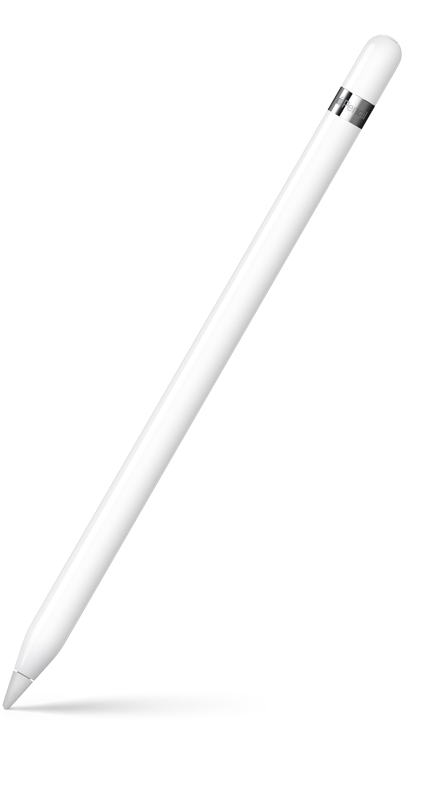 Apple Pencil (1. Generation), Weiß, abnehmbare Kappe am Ende