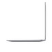 MacBook Air visto di lato, jack cuffie