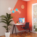 16 million plus colors create the right ambience for work or play.