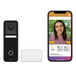 The Logitech doorbell’s seamless glass face and slim silhouette are designed to help enhance any doorway.