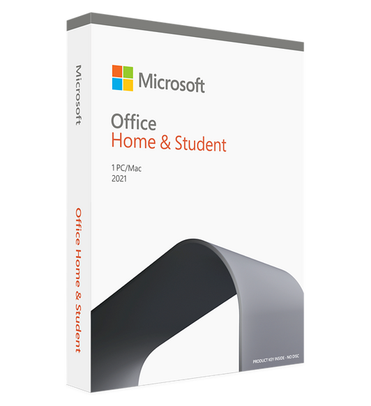 Microsoft Office Home and Student 2021 provides classic office apps and email for families and students who want to install them on a single Mac.