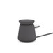 Belkin Boost Charge Pro 2-in-1 Wireless Charging Dock with MagSafe in Charcoal color. MagSafe puck laying flat.