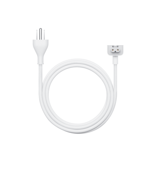 Le câble de rallonge de 1,8 mètre augmente la portée de votre adaptateur d’alimentation Apple.