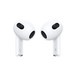 Front view of AirPods (3rd generation).