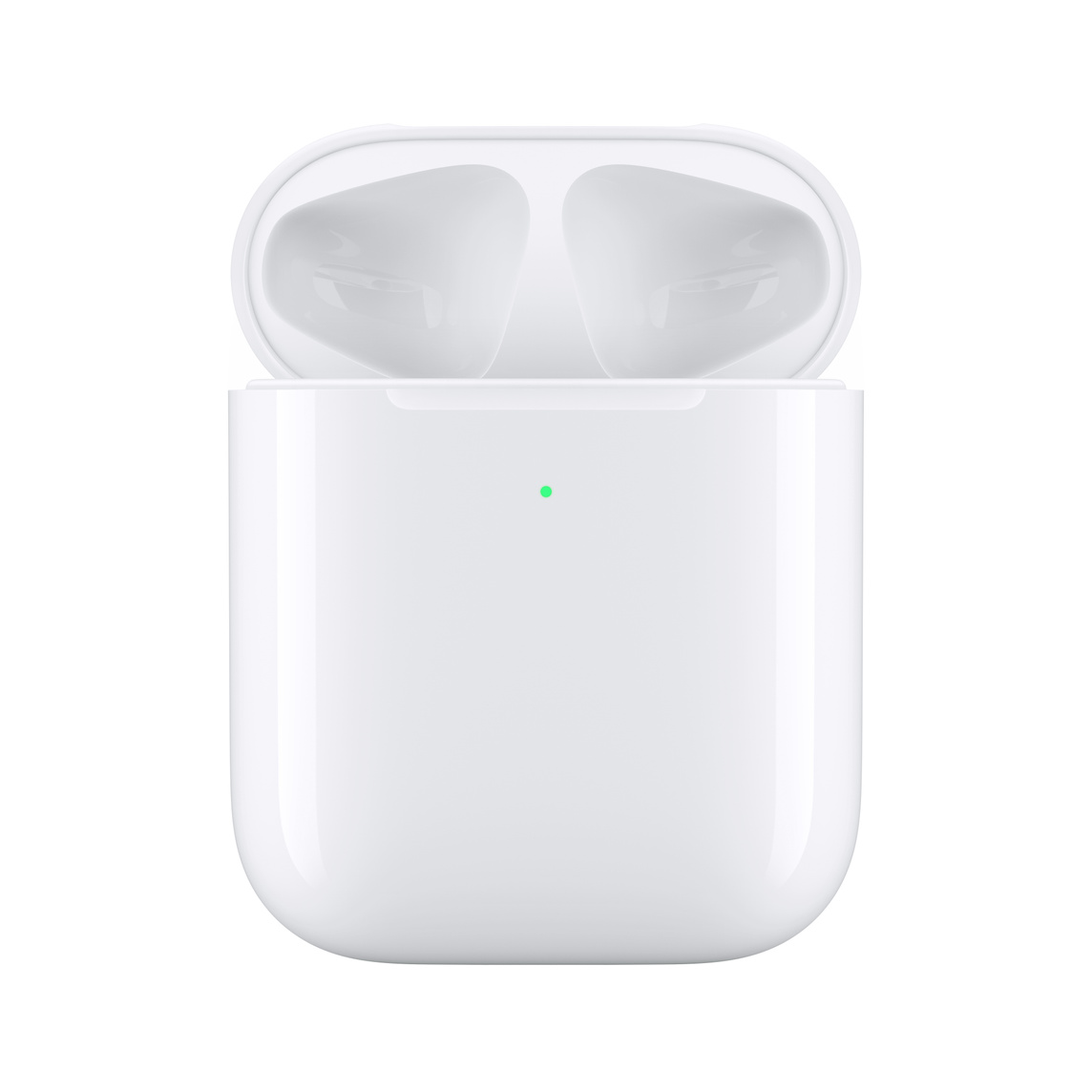 Interior AirPods Wireless Charging Case, top open