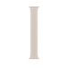 Correa uniloop blanco estelar, hecha de goma de silicón suave sin hebillas ni cierres