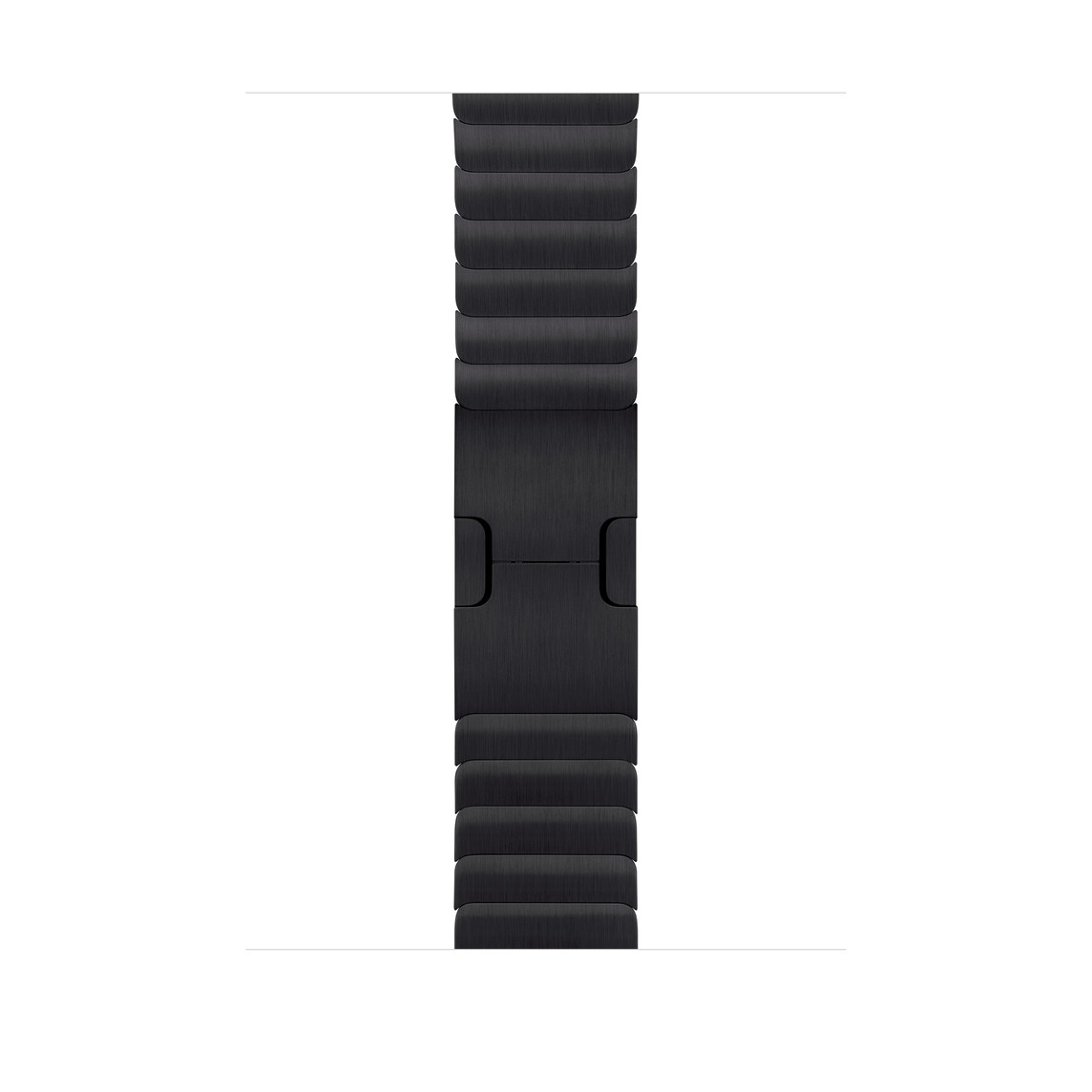 42mm Space Black Link Bracelet includes a simple release button, so you can add and remove links without any special tools.